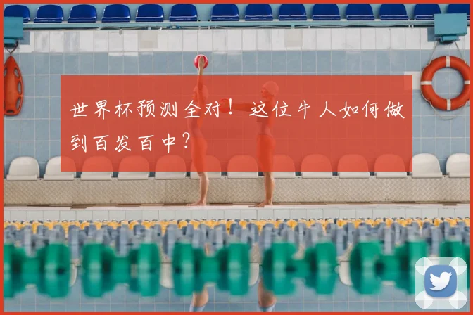 世界杯预测全对！这位牛人如何做到百发百中？