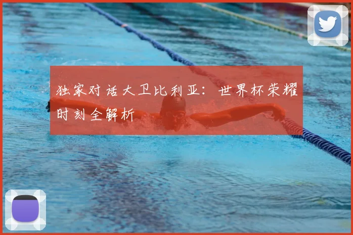 独家对话大卫比利亚：世界杯荣耀时刻全解析