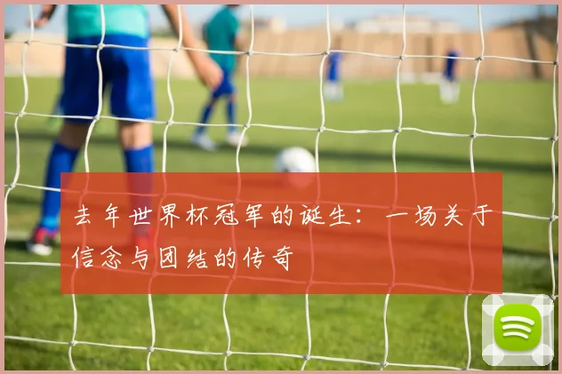 去年世界杯冠军的诞生：一场关于信念与团结的传奇